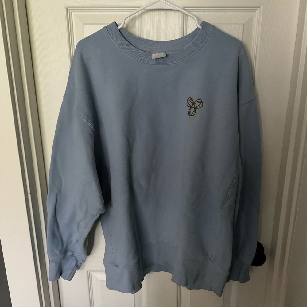 Blue TNA Graphic Crewneck Sweatshirt !!!